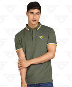 Camisetas de algodón/Pakistán para hombre de fibra de bambú, Polo de marca de calidad de fábrica, manga corta, alta calidad, informal para hombre - Product Image 1