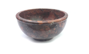 Brûleur d'encens en pierre naturelle, bol de pierre à savon en résine de charbon de bois avec couvercle en laiton métallique, tamis pour brûler l'encens et les taches - Product Image 4