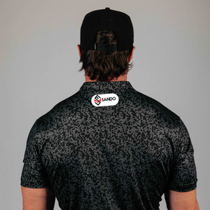 เสื้อโปโลผู้ชายผ้า100% โพลีเอสเตอร์ทรงสลิมฟิตเสื้อเบลดคอปกแบบ4ทางผ้าดูดความชื้นสำหรับเสื้อโปโล - Product Image 5