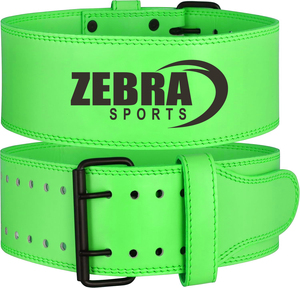 BEST Unisex Custom Made Cowhide Double Prong Powerlifting <b>Belt</b> Non-Slip Buckle High Quality Gym Bodybuilding 4 Inches 10mm - Product Image 6