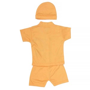 ชุดสูทเด็กชายแรกเกิด 3 ชิ้น - สีมัสตาร์ด - Product Image 5