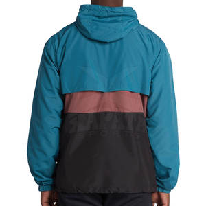 Veste Anorak Coupe-Vent Imperméable à Capuche pour Homme, Style Unique, Respirante, Haute Qualité, Fermeture Éclair 1/4, Idéale pour l'Hiver et le Streetwear - Product Image 4
