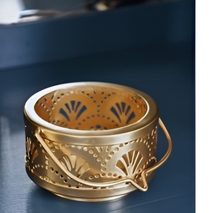 Indian Handicrafts Vintage Home Decor Metal Votive Tea Light <b>Candle</b> <b>Holders</b> Geometric <b>Candle</b> <b>Holders</b> with Gold <b>Silver</b> 2024 - Product Image 4