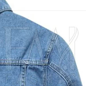 แจ็คเก็ตเดนิมผ้าแคนวาสคลาสสิกทันสมัย ทรงเข้ารูป ขนาดสั่งทำได้ คุณภาพสูง พร้อมปักโลโก้ตามต้องการ เหมาะสำหรับฤดูหนาว สำหรับผู้ชาย จากปากีสถาน - Product Image 4