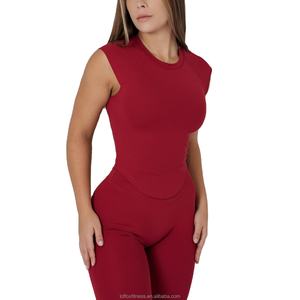 Camiseta Deportiva sin Mangas con Logotipo Personalizado, de Alta Calidad, para Atletismo, Running, Fitness, Gimnasio, Entrenamiento, Yoga, para Mujer - Product Image 4