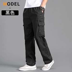 Pantalones informales para hombre, pantalones de chándal transpirables de alta calidad de verano para hombre, pantalones de Fitness de Color sólido, ropa de calle para correr - Product Image 5