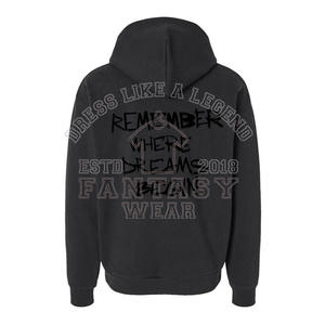 FANTASY WEAR 2026 Nueva Colección Sudadera con Capucha para Hombre, Estilo Vintage, Corte Holgado, con Logotipo Personalizado, Tejido Terry, Efecto Desgastado, 404GSM, Splash Ink - Product Image 6