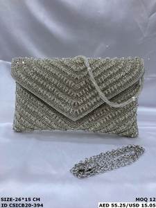 Diseñador hecho a mano piedra embrague elegante piedra tachonado bolso de noche para mujer fiesta embrague - Product Image 3