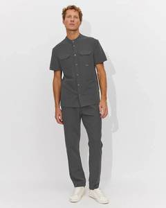 100% uniformes médicos de tela tejida de calidad superior para hombres verano e invierno conjuntos de uniformes de hospital fábrica al por mayor - Product Image 1