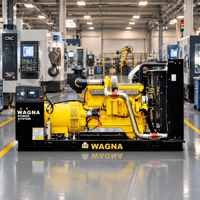 Générateur diesel Wagna De150 120 kW 150 kVA 50 Hz 1500 tr/min refroidi par eau triphasé silencieux pour l'exploitation minière et industrielle avec ATS