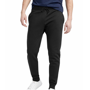 กางเกงวอร์มทรงสลิมฟิตของผู้ชายผ้าโพลีเอสเตอร์/ ผ้าฝ้ายสำหรับวิ่งจ็อกเกอร์แบบสั่งทำสไตล์วินเทจไม่เป็นขน - Product Image 1