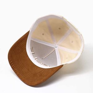 Sombreros de camionero de ala plana de calidad premium, espalda de malla, estilo Hip Hop clásico para ropa de playa, venta al por mayor, marca personalizada, bordado Puff - Product Image 5