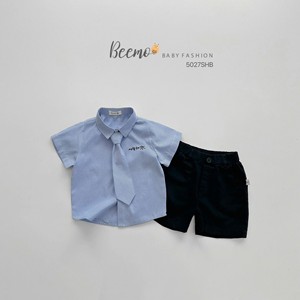 High Quality Blue Cotton <b>Bow</b> <b>Tie</b> Set for Boys 1-7 Formal Student Style Winter Clothing New Arrival Wholesale - Product Image 5