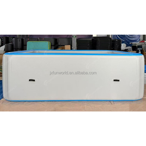 <span class=keywords><strong>Piscine</strong></span> carrée <span class=keywords><strong>gonflable</strong></span> sur mesure, portable, en tissu Drop Stitch, pour adultes, utilisation en extérieur dans la cour. - Product Image 3