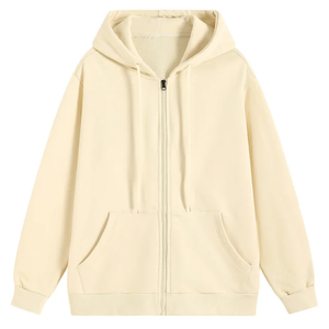 เสื้อฮู้ดสวมหัวผ้าคอตตอนเนื้อหนาแบบเรียบง่ายสำหรับผู้ชายเสื้อมีฮู้ดโอเวอร์ไซส์ผ้าฟลีซเปิดไหล่เลือกได้ - Product Image 4