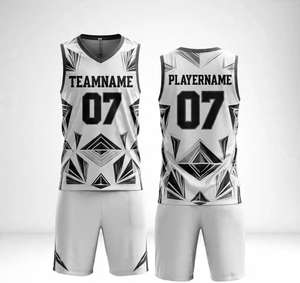 Conjunto de Camiseta de Baloncesto Personalizada Sublimada para Hombre, Equipo de EE. UU., Transpirable, Bordada, 100% Poliéster, Malla, Tallas Grandes, 2026 - Product Image 6