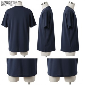 Camisetas Deportivas de Secado Rápido de Manga Corta, Ropa de Gimnasio, Camisetas de Compresión Ajustadas Lisas para Hombre con Logotipo Personalizado de Secado Rápido - Product Image 3