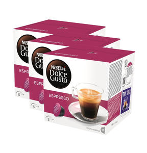 Capsules Dolce Gusto Style Espresso Intenso, torréfaction foncée intense, 16 dosettes par boîte, pour les amateurs de café corsé, distribution en gros - Product Image 5