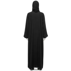 Abaya pour adulte anti-boulochage, tissu polyester de haute qualité, doux, léger, design modeste pour les vêtements traditionnels du Moyen-Orient - Product Image 2