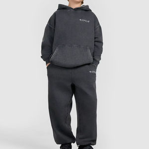 ชุดวอร์มเด็กผู้ชายแบบสวมหัวมีฮู้ดของเด็กผู้ชายชุดวอร์มแบบสวมหัวแบบลำลองระบายอากาศคุณภาพสูงแบบกำหนดเอง - Product Image 1