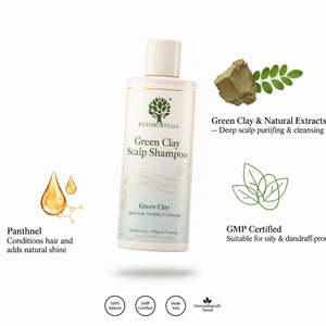 Champú Purificante Profundo para el Cuero Cabelludo 250ml, Arcilla Verde, Fórmula Natural para Control de Grasa, Sin Enjuague, OEM, Marca Privada, Cuidado del Cuero Cabelludo, Italia - Product Image 3
