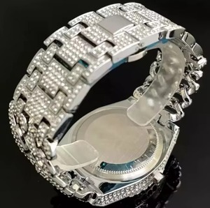 Montre de créateur glacée légère la plus vendue pour hommes montre de mode disponible à la vente auprès du fournisseur indien - Product Image 6