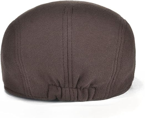Men's 100% Cotton <b>Flat</b> Ivy Gatsby Newsboy Driving <b>Hat</b> Cap - Product Image 5
