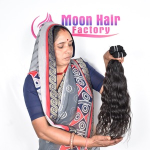 Meilleure qualité 10 "pouces 1 Bundle cheveux bouclés Texture douce rebondissante pour les femmes Salon de beauté utilisation et style quotidien disponible à la vente - Product Image 1