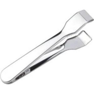 Heavy Weighted Stainless Steel Ice Tongs For Large Ice Cubes Perfect For Whiskey Cocktails And Mixed Drinks - Product Image 1