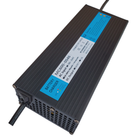 Pengisi daya baterai Lithium 48V 10A bersertifikasi CE KC CB untuk perahu listrik Hidrofoil AC/DC port OTP/OPV/OCP 600W