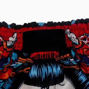 Short d'entraînement de sport extensible décontracté pour la boxe MMA Arts martiaux avec fermeture à la taille élastique - Product Image 4