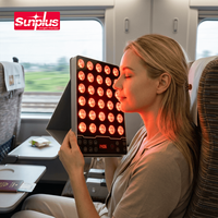 Lumière LED rouge flexible pour le visage, thérapie par lumière rouge pour usage commercial, prix direct usine, fabricant de lumière infrarouge proche pour le visage.