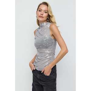 Chemise en tulle sans manches - Product Image 2