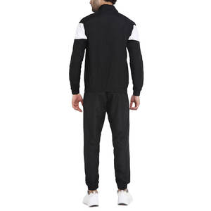 Conjunto de chándal con capucha y cremallera de bloque de Color personalizado para hombre, ropa informal de invierno, chándal transpirable con cierre de cordón, estampado 2 en 1 - Product Image 2