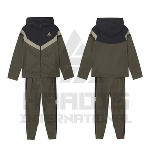 ชุดวอร์มเด็ก,ชุดวอร์มสำหรับเด็กแบบเรียบคุณภาพสูง - Product Image 4