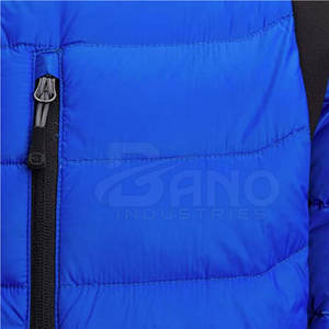 Chaqueta de Invierno Acolchada para Hombre de Alta Calidad, Servicio OEM, Colores Personalizados, Nueva Llegada, Ligera, Transpirable, Cuello Alto, MOQ Bajo - Product Image 3