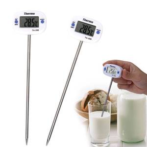 Termómetro Digital para Alimentos con Cabezal Giratorio, Pantalla LCD, Plástico, Compatible con OEM - Product Image 6