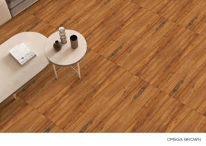 Madera de teca marfil mate antideslizante 600x1200mm Estilo madera porcelana cerámica azulejo moderno piso pared azulejos - Product Image 4