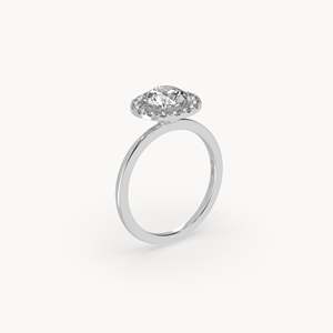 แหวนเพชรเพาะเลี้ยงในห้องปฏิบัติการ Harvey ทอง 14k แหวนหมั้น - Product Image 2