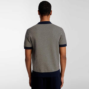 เสื้อโปโลทรงโอเวอร์ไซส์สำหรับผู้ชายเสื้อโปโลทรงหลวมพิมพ์โลโก้ตามสั่ง - Product Image 6