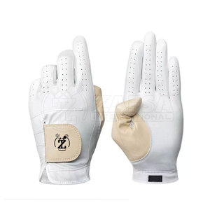 Gants de golf en cuir véritable de qualité supérieure, design camouflage OEM, durables, antidérapants, pour droitiers, à bas prix pour usage sportif - Product Image 1