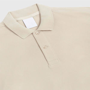 Camiseta Polo Lisa Personalizada de Manga Corta para Hombre, Algodón Transpirable, Corte Clásico, Informal, para Golf, Trabajo, Uniforme - Product Image 2