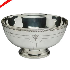 2026 Salad <b>Mixing</b> <b>Bowl</b> basin Latest Attractive Design Shiny Silver Finished Round Shape <b>Metal</b> Kitchenware Serving <b>Bowl</b> - Product Image 4