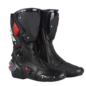 Botas para montar en motocicleta todoterreno, zapatos transpirables de protección para motocicleta al aire libre, zapatos de carreras para Motocross - Product Image 5