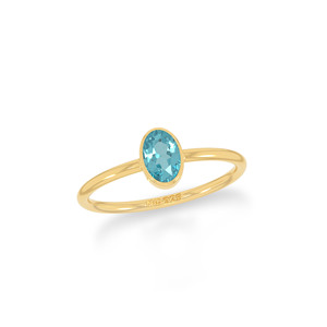 Bague empilable classique de créateur faite à la main avec sertissage en or 18 carats et pierre précieuse en moissanite naturelle, cadeau pour elle - Product Image 1