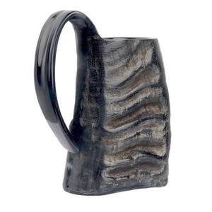 Venta al por mayor acabado a mano natural vikingo bebiendo cuerno jarras de cerveza calidad premium vikingo bebiendo cuerno en Star Crafts India - Product Image 2