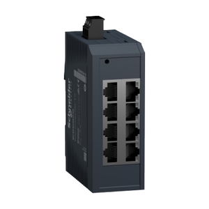Switch di Rete Non Gestito a 8 Porte SCHNEIDER ELECTRIC MCSESU083FN0 per Reti Modicon in Rame - Product Image 1