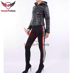 Veste coupe-vent coupe-vent coupe-bulle de qualité supérieure, manteau chaud épaissi à capuche et design élégant à la mode pour l'hiver - Product Image 3