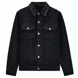 Vestes Denim Hiver Vintage pour Homme Bouton Avant 100% Coton Tendance Eco-Friendly 2025 Styles - Product Image 1