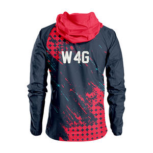 Chaqueta Cortavientos con Capucha Informal Unisex, Personalizada con Logotipo, Diseños Nuevos de 2026, 100% Nailon Recubierto con Cremallera - Product Image 3